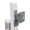 Monitora stiprinājums Ergotron 98-029 68.6 cm (27 collas) Metāliski balts galdam