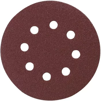 Makita - Schleifpapier - für Holz, Metall - 10 Stücke - 125 mm - rund - Körnung: P180 - 125 mm