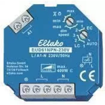 Slēdzis dimmeris Eltako EUD61NPN-230V 230V Power MOSFET apgaismojuma vadībai