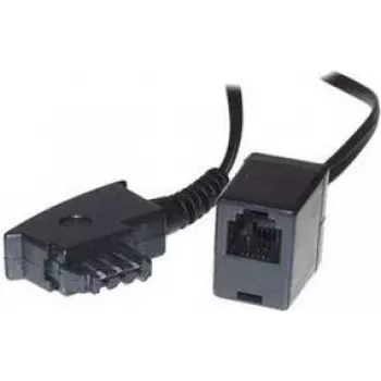 Kabelis S/CONN 0.2m TAE-F - RJ11 Melns ShiverPeaks TC 71020