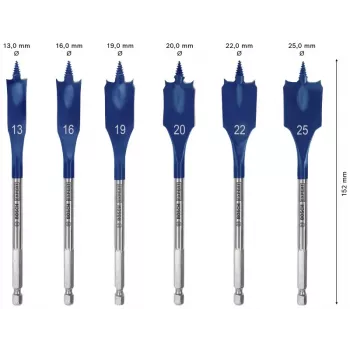Bosch Expert 2 608 900 333 urbju komplekts Spārdurbis 6 gab.