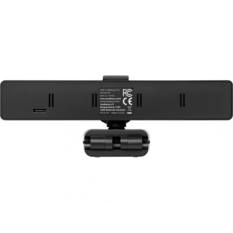 Tīmekļkamera Sandberg USB-C/A Pro Remote 4K 8 MP 3840x2160