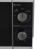 Kombinētā mikroviļņu krāsns Sharp YC-MG01E-S — 20 L, 800 W mikroviļņi, 1000 W grils, 5 jaudas līmeņi, rotācijas vadība, 25,5 cm pagrieziena galds