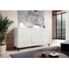 MARMO 3D kumode 150x45x80.5 cm balts matēts/marble balts