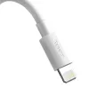 Baseus TZCALZJ-02 mobilā telefona kabelis Balts 1.5 m USB A Lightning