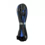 CableMod C-Series PRO ModMesh 12VHPWR StealthSense Melns/Zils apvalkots strāvas kabeļu komplekts
