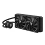Šķidruma dzesēšanas komplekts SAVIO NOX 240 mm — 240 mm radiators, 2×120 mm ventilatori, alumīnija radiators, vara pamatne, atbalsta LGA 2011/2011-v3/2066/1200/115x/775
