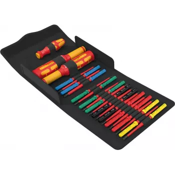 Mehāniķa instrumentu komplekts Wera 05006633001 23 instrumenti Sarkans Dzeltens