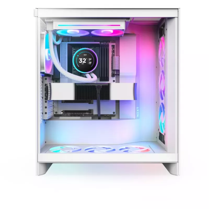 Nzxt RL-KR24E-W2 šķidruma dzesēšanas komplekts balts