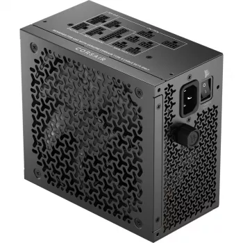 Barošanas bloks CORSAIR RMx Shift Series RM850x 850W ATX 24-pin, 80 PLUS Gold, Melns, 140mm ventilators
