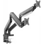 SpeaKa Professional SP-MM-830 2-virzienu monitora galda stiprinājums 43,2 cm (17 inch) - 88,9 cm (35 inch) ar integrētu dokstaciju, gāzes atsperes tehnoloģija, slīpums, pagriešana (SP-10506484)