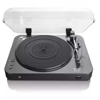 Belt-draivas audio atskaņotājs Lenco LBT-120BK Melns daļēji automātisks