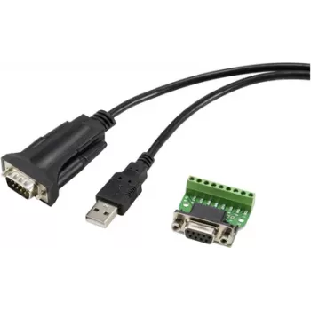 Renkforce USB 2.0 seriālais adapteris [1x USB 2.0 A spraudnis - 1x skrūvju spailes] (RF-4951528)