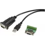 Renkforce USB 2.0 seriālais adapteris [1x USB 2.0 A spraudnis - 1x skrūvju spailes] (RF-4951528)