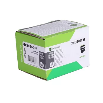 Lexmark Toner 24B6011 - Melns - 6000 lappušu ietilpība (24B6011)