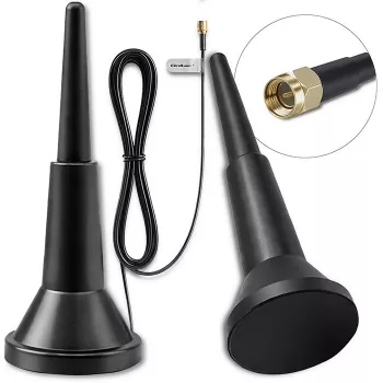 Ārējā 4G LTE antenna QOLTEC 5 dBi 600–2700 MHz SMA savienotājs ar 3 m kabeli