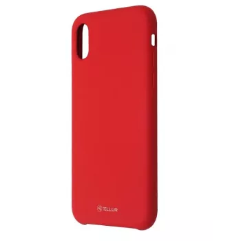Tellur Silikona maciņš iPhone XS — Sarkans