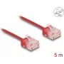 Tīkla kabelis DeLOCK RJ45 Cat.6 UTP 5m Sarkans