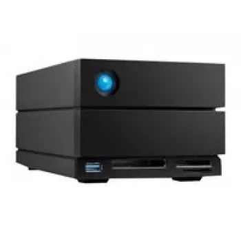 LaCie 2BIG DOCK 32 TB Desktop Black – ārējais disku masīvs ar dokstaciju