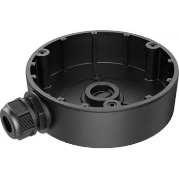Hikvision DS-1280ZJ-DM8 - Savienojuma kārba kamerai - Melna - saderīga ar Pro Series EasyIP 2.0 Plus ar AcuSense, Pro Series ar AcuSense DS-2CD2343G2-I (302701767)