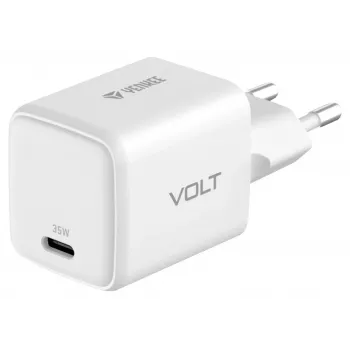 YENKEE USB-C 35W 3A Power Delivery 3.0 QC 3.0 sienas lādētājs Balts