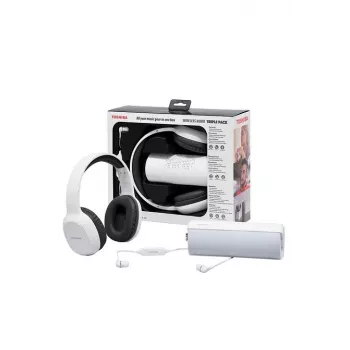 Toshiba Wireless Audio Triple Pack HSP-3P19 Baltā krāsā