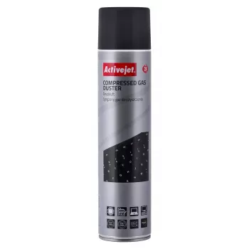 Activejet AOC-201 Saspiestais gaiss (600 ml) Tīrīšanas aerosols, viegli iztīrīt grūti sasniedzamās vietās