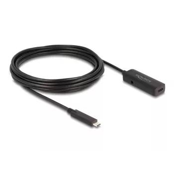 USB kabelis DeLOCK 80028 5m USB-C Melns