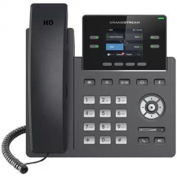 IP telefons Grandstream Networks GRP2612W Melns