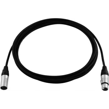 PSSO XLR 5-pin DMX kabelis, Neutrik savienotāji, 3 m garums