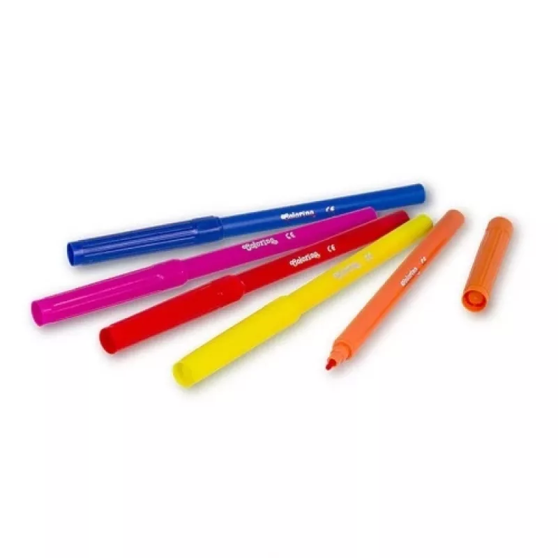 Colorino Kids Fibre pildspalvas 24 krāsas