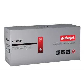 Activejet ATL-E250N Tonera kasetne (aizstāj Lexmark E250A11E; Supreme; 3500 lpp; melna)