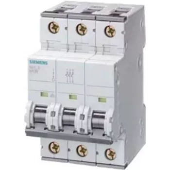 Siemens 5SY4310-7 10 A 3-polīšu C raksturlīknes automātiskais slēdzis
