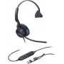 Yealink UH46 Mono 1308242 Austiņas – USB-C/USB-A – monaurālas – trokšņu slāpēšana – 35 mm skaļrunis – platjoslas audio – 3-mikrofonu tehnoloģija – Melna