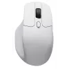 Pele Keychron M6 labā roka RF bezvadu + Bluetooth + USB-C optiskā 30000 DPI balta