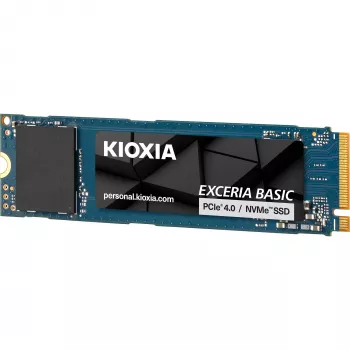 Iekšējais SSD Kioxia EXCERIA BASIC LSF10Z002TG8 2 TB M.2 2280 PCIe 4.0 NVMe QLC