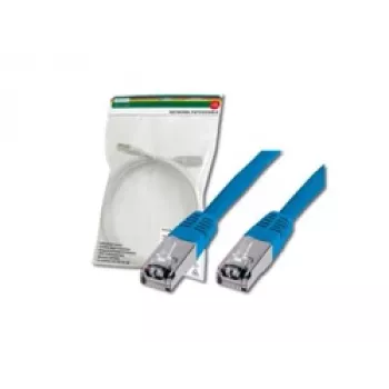 Tīkla kabelis Digitus CAT 5e SF/UTP Patch Cord RJ45 3m Zils
