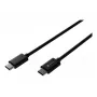 USB kabelis NATEC NKA-2147 2m USB-C melns USB 2.0 0.48 Gbit/s