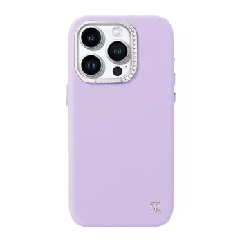 Aizsargmaciņš telefona Joyroom PN-14F4 iPhone 14 Pro, purpurs, cieši pieguļošs, aizsargā pret skrāpējumiem un nelieliem triecieniem