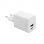 Ceļojumu lādētājs FIXED Fixed Mini USB-C/USB 45W — kompakts divu portu sienas lādētājs