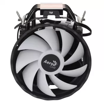 CPU dzesētājs AEROCOOL PGS Rave 4 FRGB 120mm ventilators, 4 siltuma caurules, ARGB, 120×25 mm, 1800 RPM, 12 V, 0,5 A