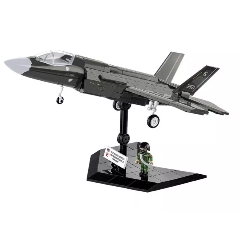 Konstruktors Cobi F-35A Lightning II — 605 detaļas, mēroga modelis