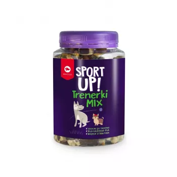 Suņu gardumi MACED Sport Up! Mix 300 g – jauktas garšas, ieskaitot zivju garšu