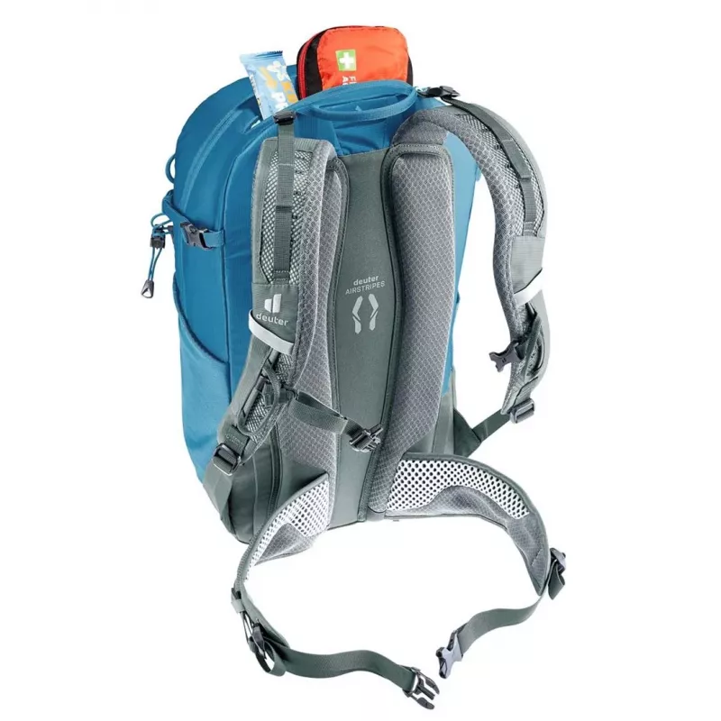 Mugursoma DEUTER Trail 25 pārgājienu dienas mugursoma, 25 L, poliesters, lietus pārvalks, gūžas josta