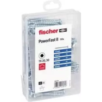 fischer Meisterbox PowerFast II PH VG TX 562275 Skrūvju komplekts skaidu plātnēm