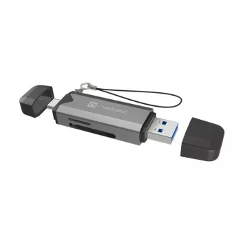 Karšu lasītājs Natec Scarab 3 USB A/C SD/microUSB 3.0