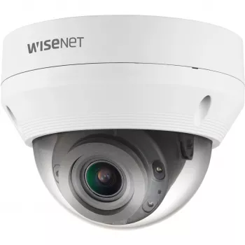 HANWHA WISENET tīkla kupola kamera - fiksēta - diena/nakts - 1920x1280 - 3.2-10mm - infrasarkanais - IK10 - IP66