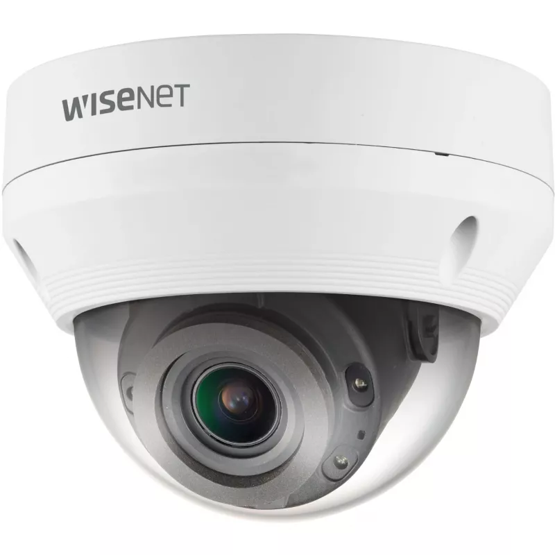 HANWHA WISENET tīkla kupola kamera - fiksēta - diena/nakts - 1920x1280 - 3.2-10mm - infrasarkanais - IK10 - IP66
