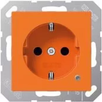 Jung SCHUKO kontaktligzda 16 A 250V ar pieskārienaizsardzību A 1520 BF KO (A1520BFKOO)