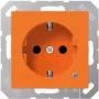 Jung SCHUKO kontaktligzda 16 A 250V ar pieskārienaizsardzību A 1520 BF KO (A1520BFKOO)